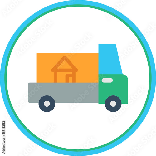 Truck Moving Icon