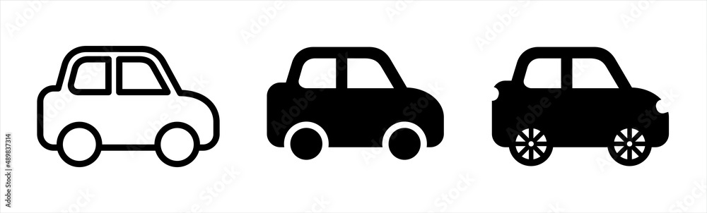 Car icon. Car icon symbol, vector illustration.