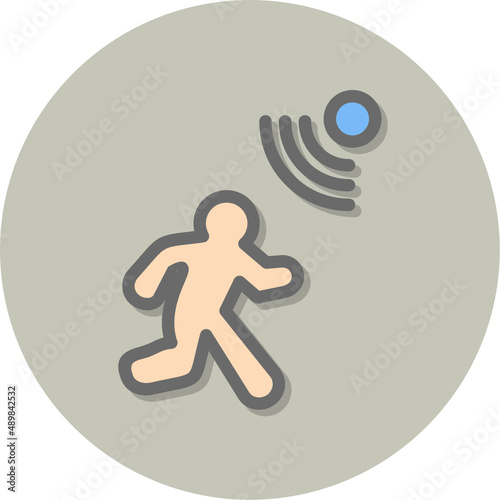 Motion Detector Icon