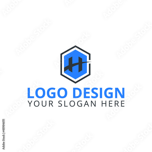 H Logo Design Business Logo  © MSTSURAYIA