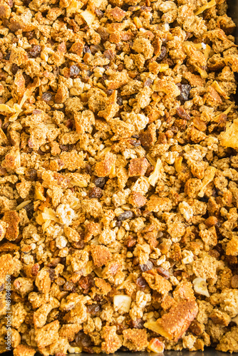 cereal breakfast closeup