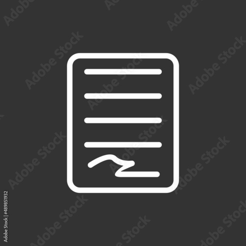 Contract Icon