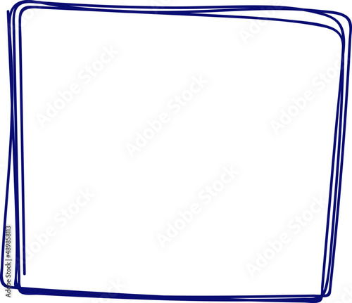 Doodle simple element . Pen scribble. Quirky sketch. Hand drawn effect sketch. Pen line element .