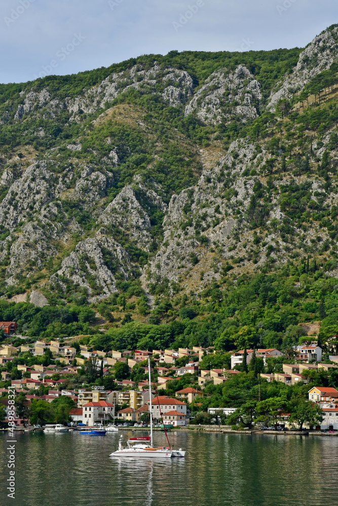 Kotor; Montenegro - september 13 2021 : the old city