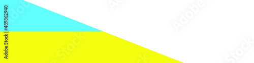 Ukraine flag cap banner. Vector background illustration.