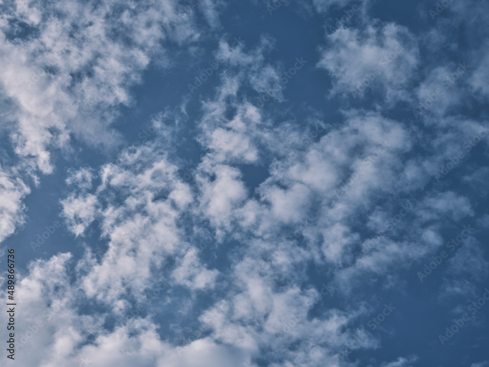 Blue sky and beautiful clouds