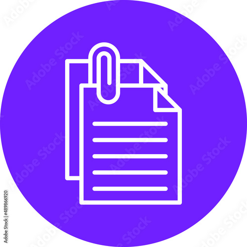 Attached File Icon Style