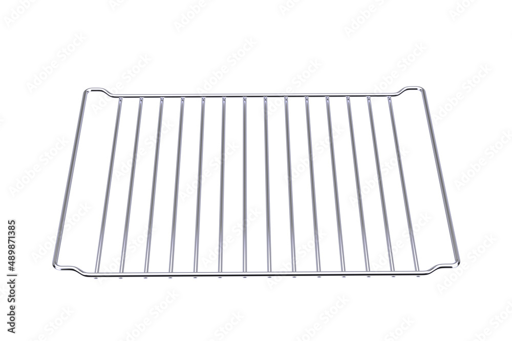 Empty Metal Grill Rack or Oven Grid. 3d Rendering Empty Metal Grill Rack or Oven Grid. 3d Rendering