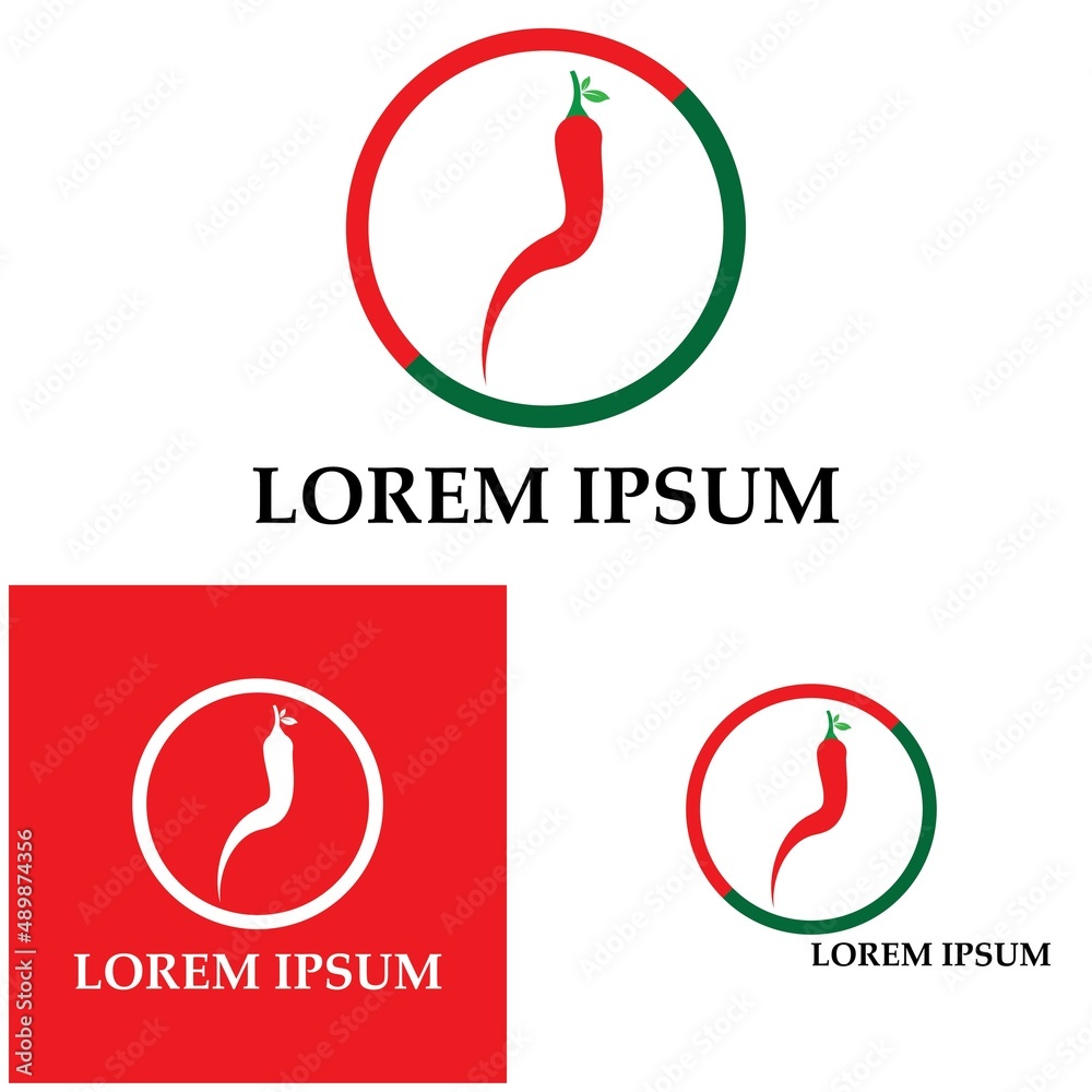 Red hot natural chili icon vector Illustration Red hot natural chili icon vector Illustration