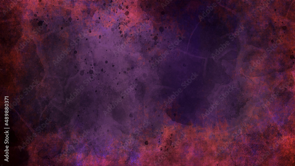 Digital painted abstract design,Colorful grunge texture and space galaxy background. Abstract digital background.