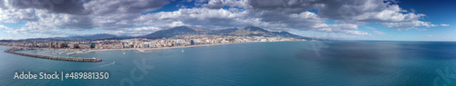 aerial view of the cos de del sol coastline © jayfish