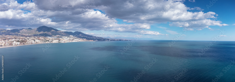 aerial view of the cos de del sol