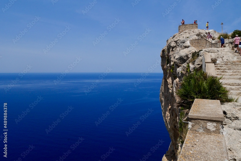 View point at Cap de Formentor. Majorca, Spain.