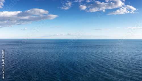 Wallpaper Mural sea and cloudy sky Torontodigital.ca