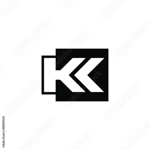 k latter vector logo abstrack