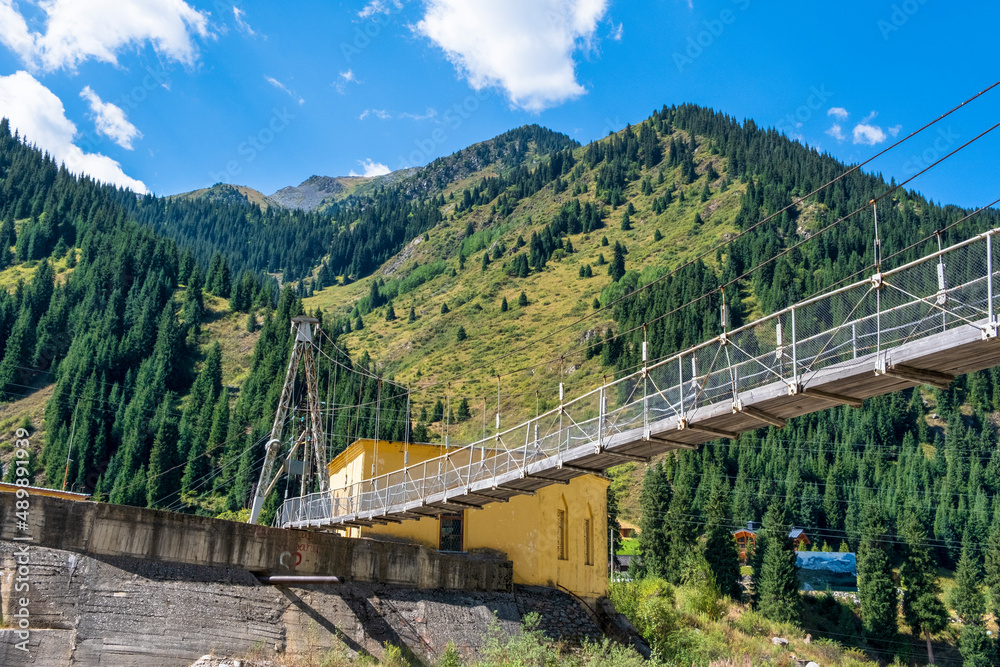 bridge over the river