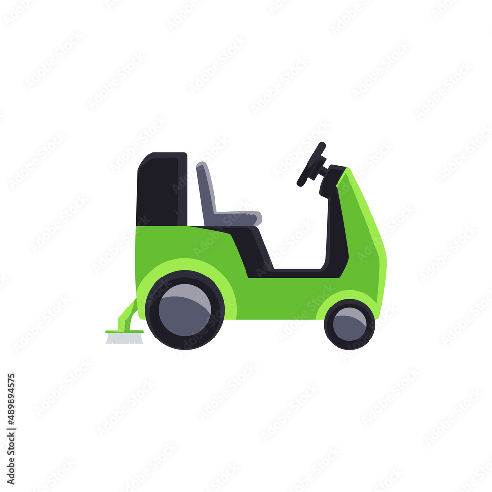 Vacuum cleaner professional equipment for cleaning vector illustration isolated.