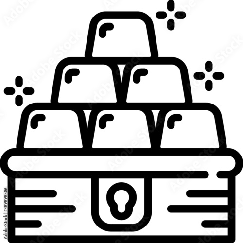 gold bar icon