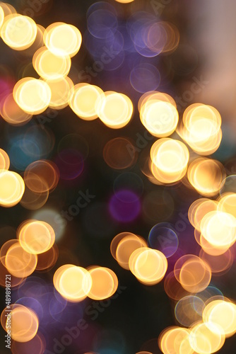 Obraz na płótnie Bokeh w salonie