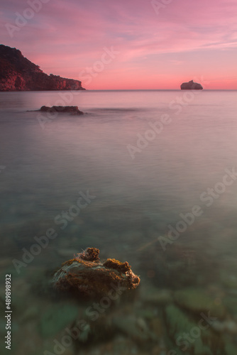 Obraz na płótnie Paisaje Javea w salonie