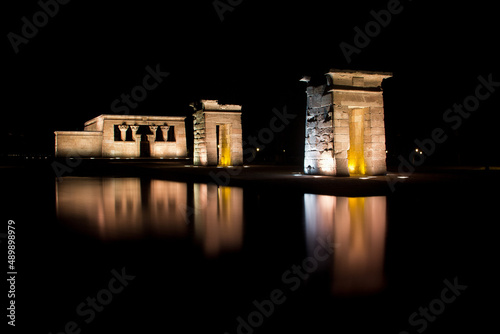 Obraz na płótnie Templo de Debod w salonie