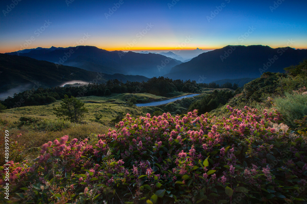 Beautiful autumn scenery in Taiwan, The fallen leaves beautiful color picture, Asia - Beautiful landscape of highest mountains blue sky in fall seaon at Taroko National Park, Taiwan Beautiful autumn scenery in Taiwan, The fallen leaves beautiful color picture, Asia - Beautiful landscape of highest mountains blue sky in fall seaon at Taroko National Park, Taiwan