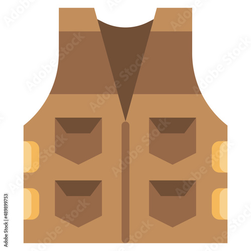 VEST flat icon,linear,outline,graphic,illustration