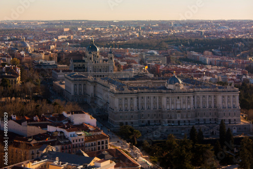 Rooftop 360º, desde el Hotel Riu, en la Plaza de España de Madrid, Comunidad de Madrid, España.