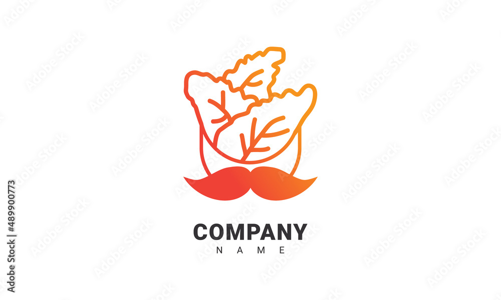 Kimchi Korean Food Logo Template