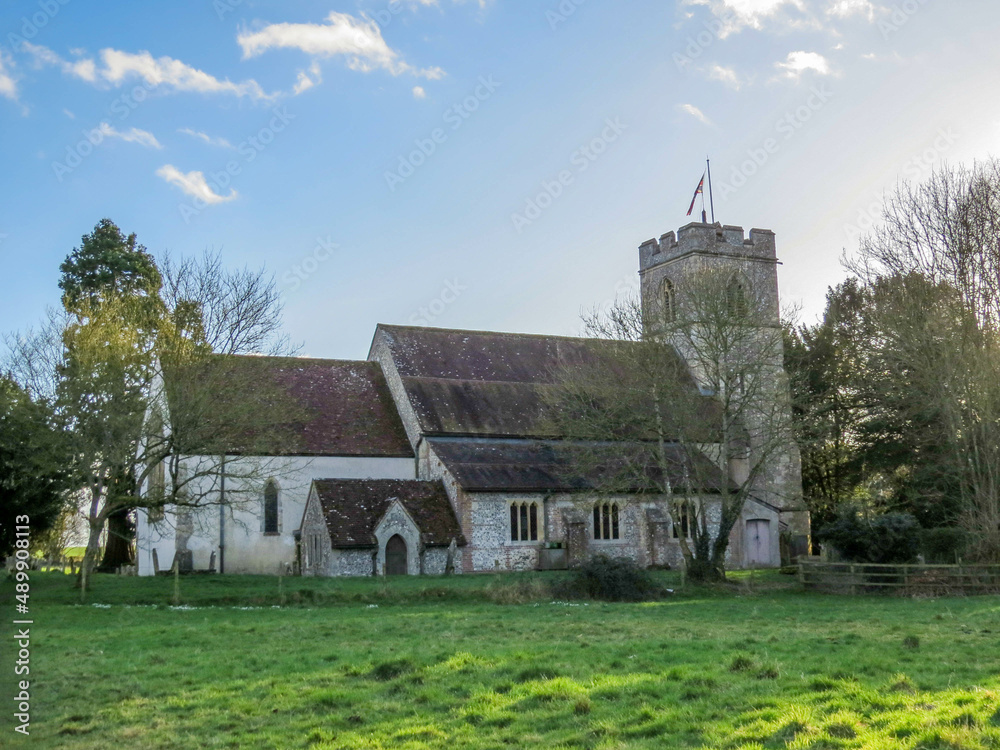 Holy Trinity Church Wonston Hampshire England