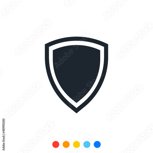Icon of Protection shield, Vector Free Download Icon of Protection shield, Vector - GFXLoad