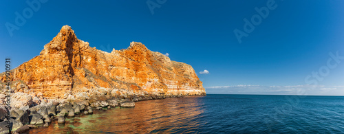 Klippen am Kap Kaliakra an der Schwarzmeerküste in bulgarien