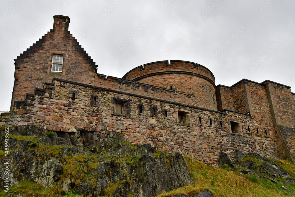 Edinburgh,Scotland - october 21 2021 : old picturesque castle