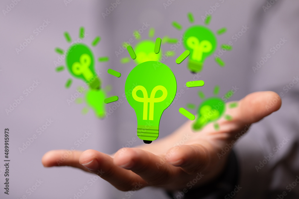 Light Bulb lamp saving energy ecology concept. Light Bulb lamp saving energy ecology concept.
