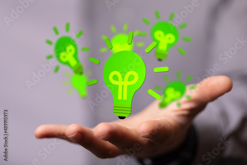 Light Bulb lamp saving ener...