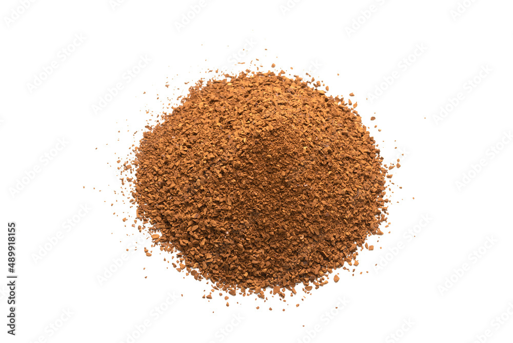 Instant coffee isolated on white background. Instant coffee isolated on white background.