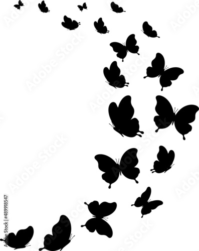 Fluttering Butterflies Illustrations Fluttering Butterflies SVG EPS PNG