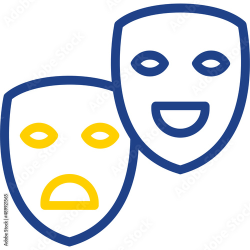 Theater Masks Icon