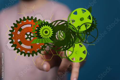 Eco manufacture abstract te...