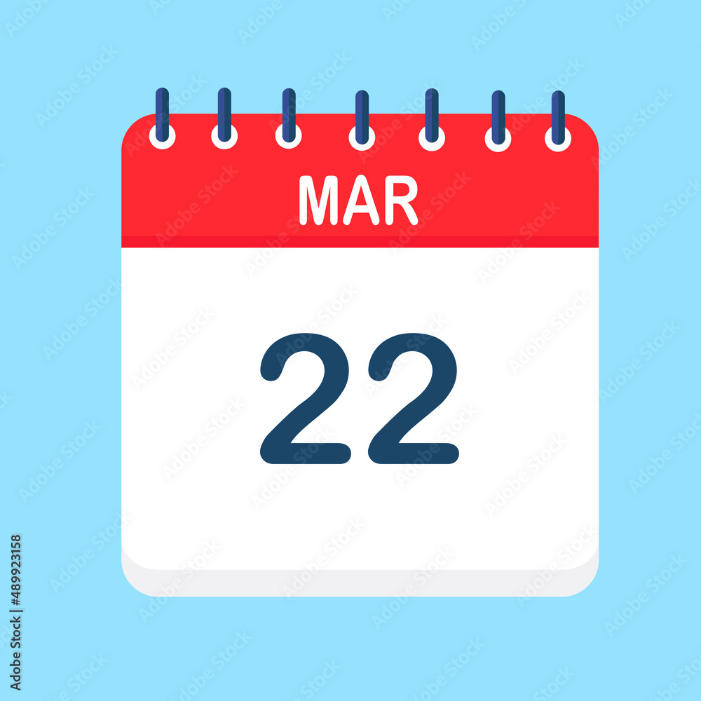 March. Round calendar Icon with long shadow in a Flat Design style. Vector Illustration. Easy to edit, manipulate, resize or colorize. March. Round calendar Icon with long shadow in a Flat Design style. Vector Illustration. Easy to edit, manipulate, resize or colorize.