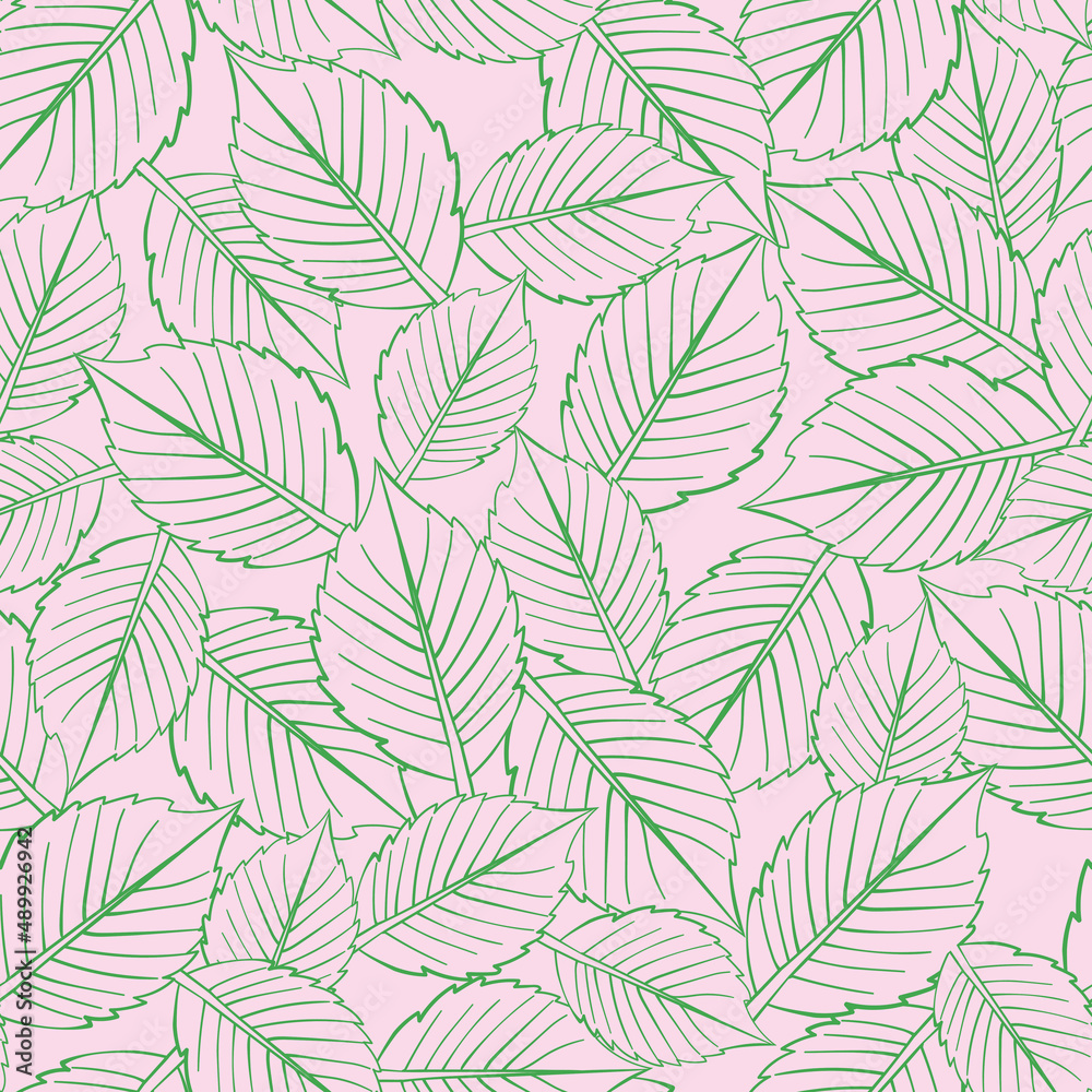 Luxury tropical nature leaves pattern design