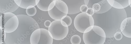 ふわふわシャボン玉　泡　輝く光のエフェクト　漫画の背景素材イラストＢ　カラースクリーントーン　ワイド