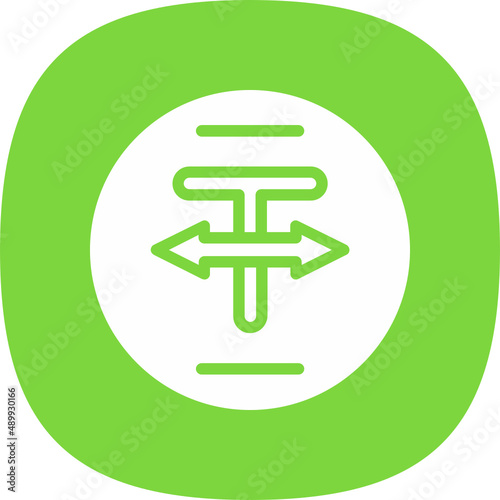 Text Width Icon