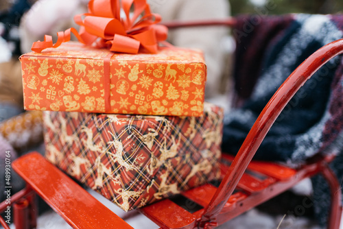 Gifts for Christmas.