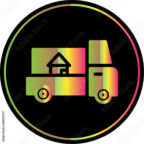 Truck Moving Icon