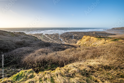 Εκτύπωση καμβά Southern end of Widemouth Bay
