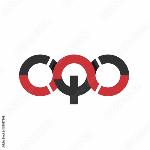 OQO, OQC, CQC initials modern technology logo and vector icon photo