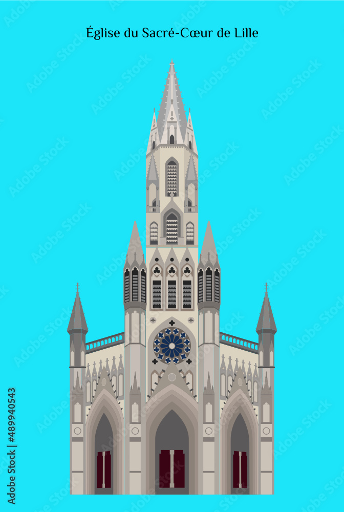 Église du Sacré-Cœur de Lille, France
Church of the Sacred Heart in Lille
