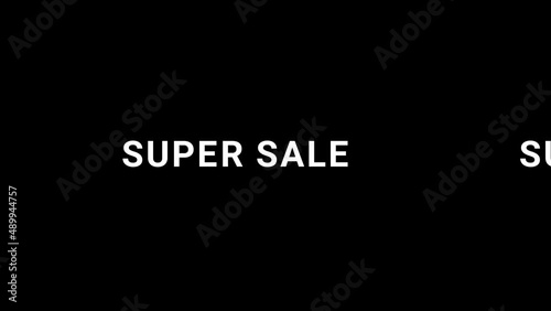 Special offer, super sale, up to 70 % off. Discount on holiday and seasonal sales. Promotional offer. Sales for Black Friday. Advertising animation for website, social media posts, stories. Seamless 