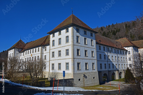 Bellelay, ehemaliges Kloster der Prämonstratenser, Berner Jura